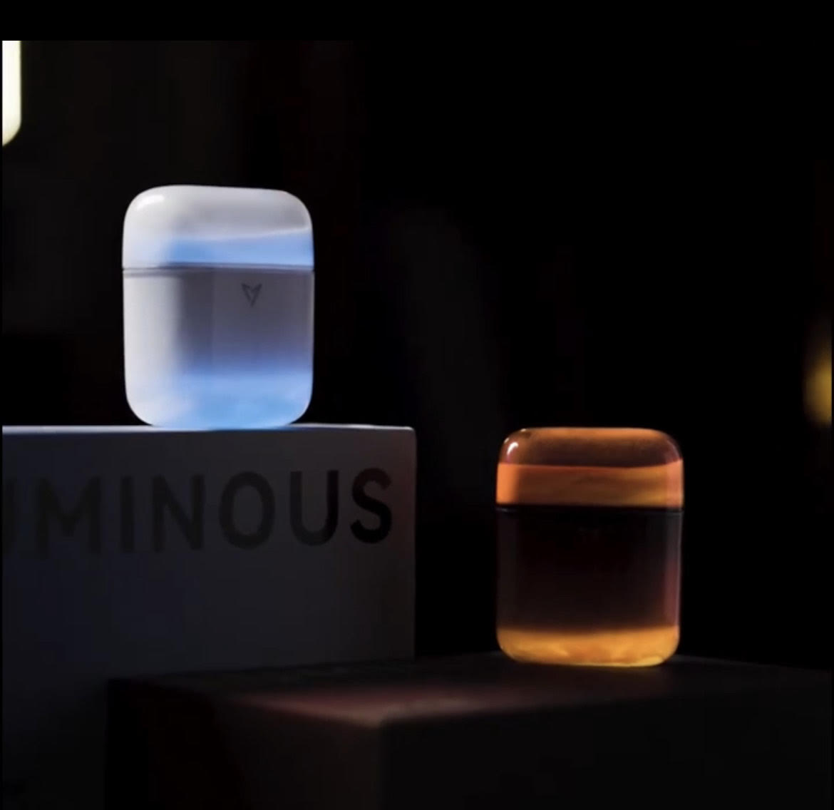 Luna Luxury Airpods Sand Case