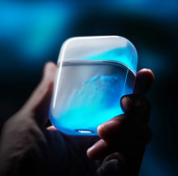 Luna Luxury Airpods Sand Case